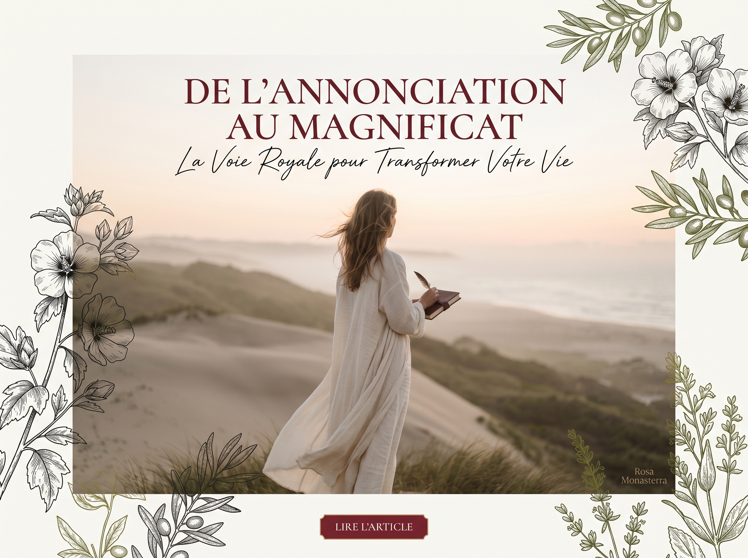 De l&rsquo;Annonciation au Magnificat : la voie royale pour transformer votre vie